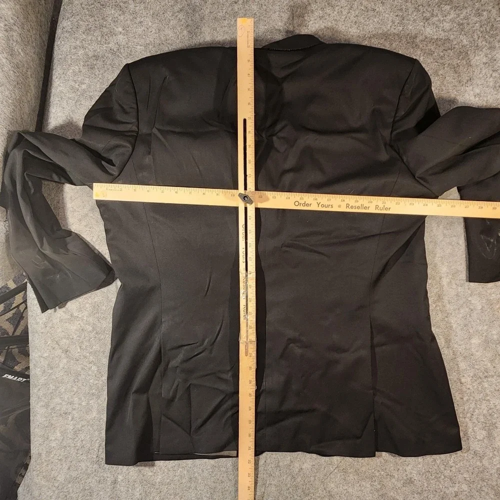 Hugo Boss Blazer Mens 48R‎ Black Super 110 Virgin Wool Pasolini/Movie USA